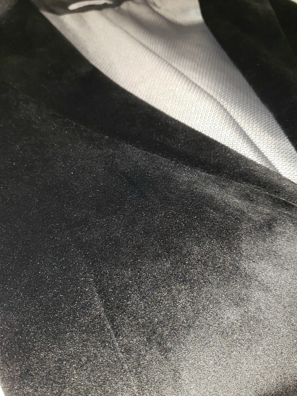 Alfani Men's Black Velvet 2-Button Sport Coat Men's 42S (short) NWT